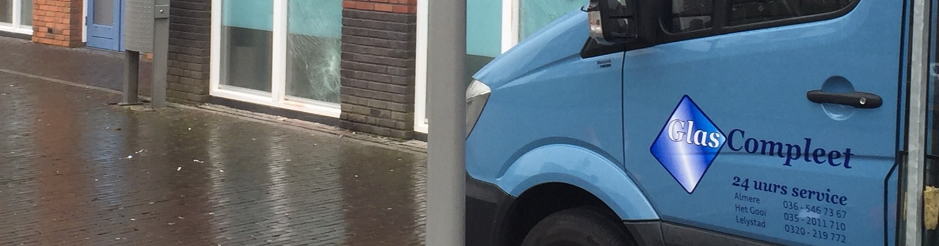 Glasschade herstel door ervaren glaszetters