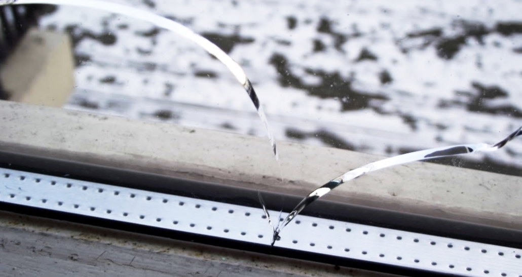 Thermische breuk voorbeeld